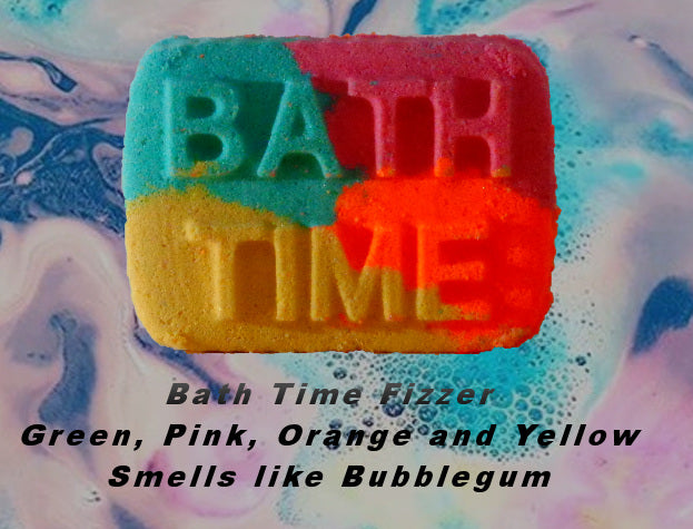 Bath Time bubblegum bath fizzer