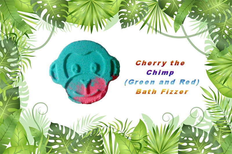 Cherry the chimp bath fizzer