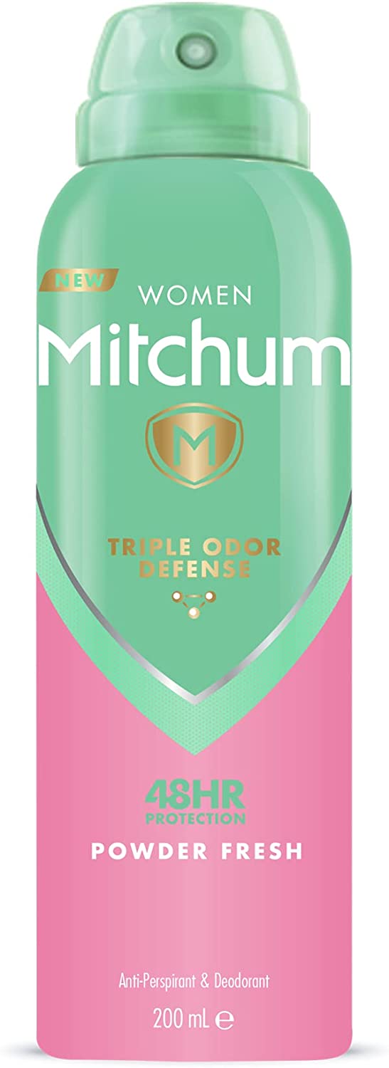 Mitchum Powder Fresh Antiperspirant Deodorant 200Ml