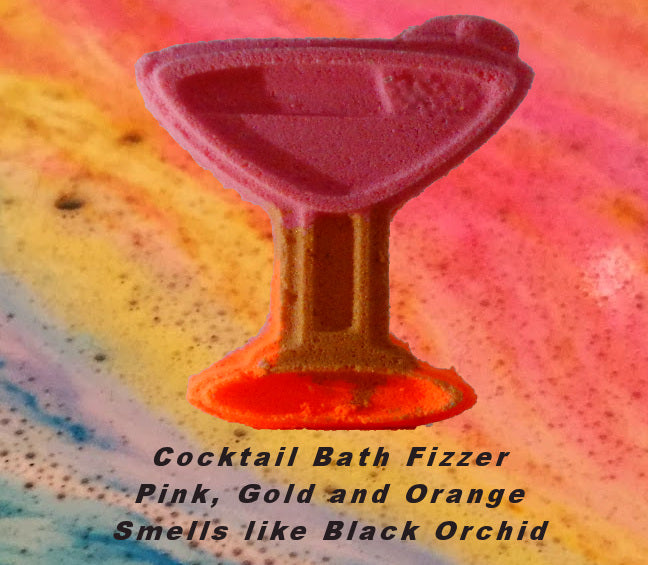 Cocktail bath fizzer Black O